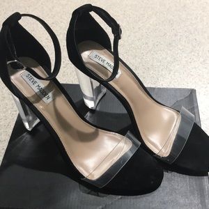 Steve Madden Clear Heels